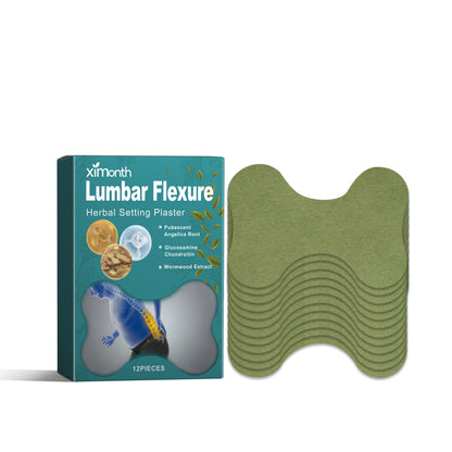 Lumbar Flexure Herbal Setting Plaster, Relieve Lumbar Soreness Lumbar Disc Protrusion Activating Muscles And Bones Lumbar Care Patch