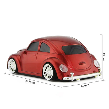 Funny Car Shape Ergonomic Wireless Mouse with Receiver For PC Laptop Gaming mouse Mini Car mouse game mouse 2.4GHz