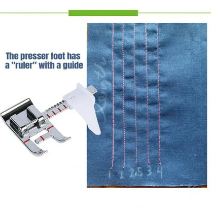 Sew Easy Presser Foot Sewing Accessory for Stitching Consistent Seam Sewing