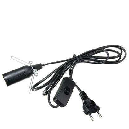 Lamp Cord with Dimmer Switch E14 Hanglamp Holder Light Bulbs Socket EU Plug 1.8m Power Cord Cable Lava Lamp Base