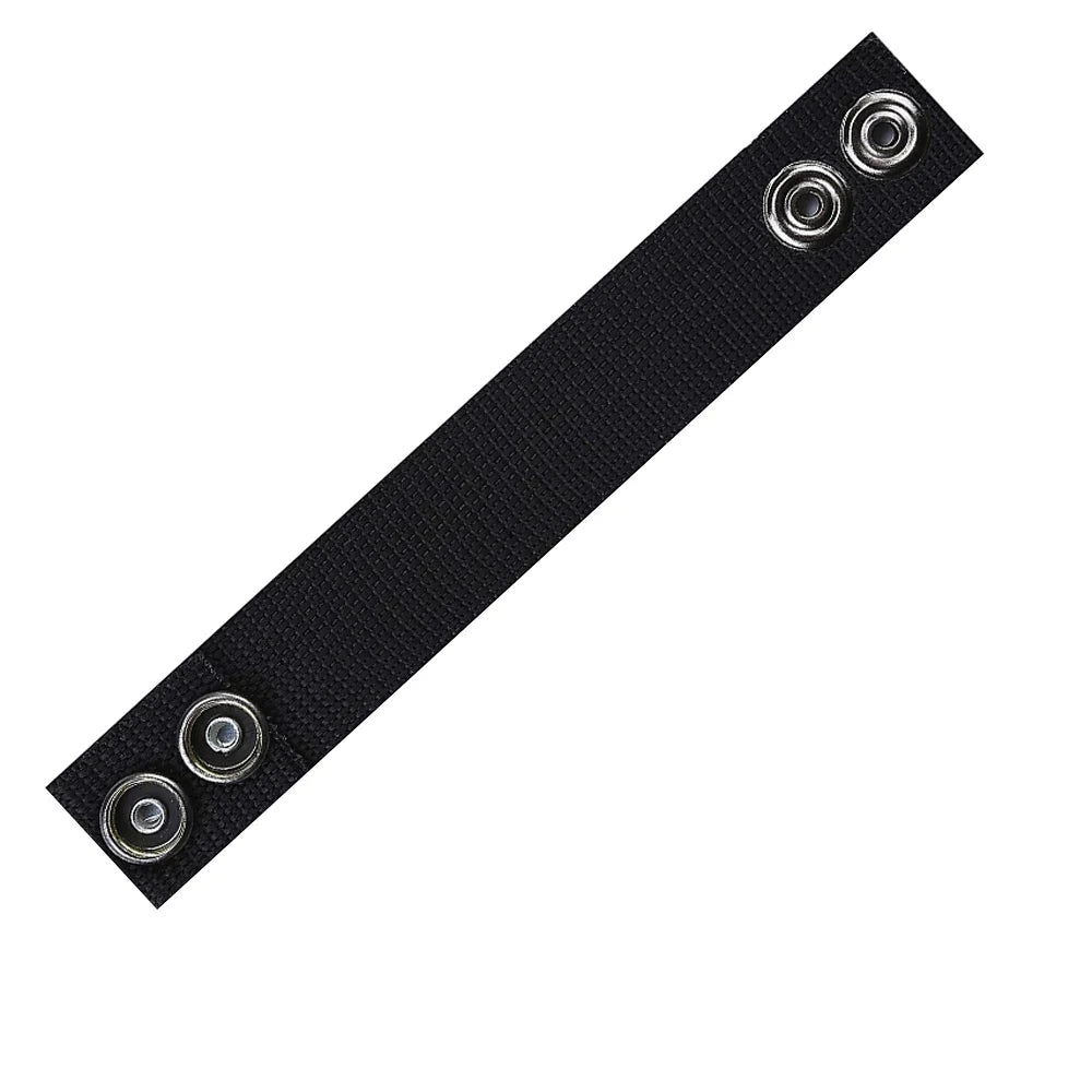 4Pcs/Set Tactical Belt Buckle Police Military Accessory Double Snaps Nylon Tactical Belt Loop Holder Keeper