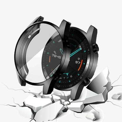 TPU Case for Huawei watch GT 2 46mm strap band Watch GT / GT2 46 mm soft Plated All-Around Screen Protector cover bumper Cases