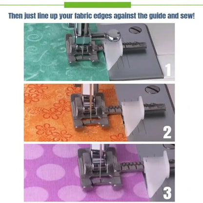 Sew Easy Presser Foot Sewing Accessory for Stitching Consistent Seam Sewing