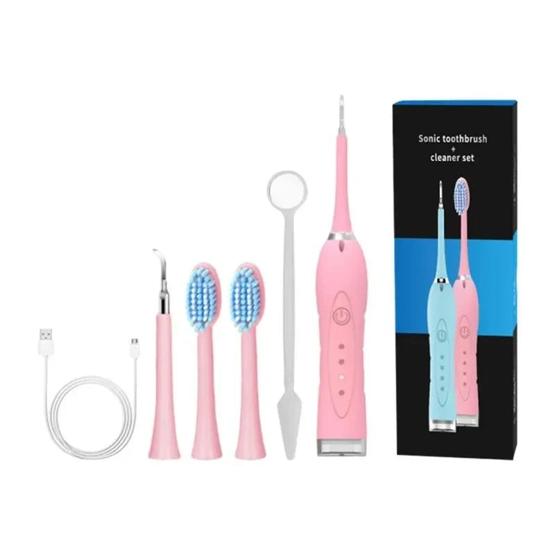 Electric Tartar Remover Tartar Ultrasonic Whitening USB Rechargeable Tooth Cleaner Portable Household Dental Calculus Remover