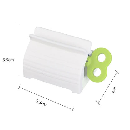 New Bathroom Accessories Toothpaste Squeezer Tooth Paste Dispenser Tube Squeezer Facial Cleanser Press Rolling Holder for Kids
