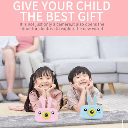 Child camera HD digital camera 2 inch cute cartoon Camera toys children birthday gift 1600w child toys Camera