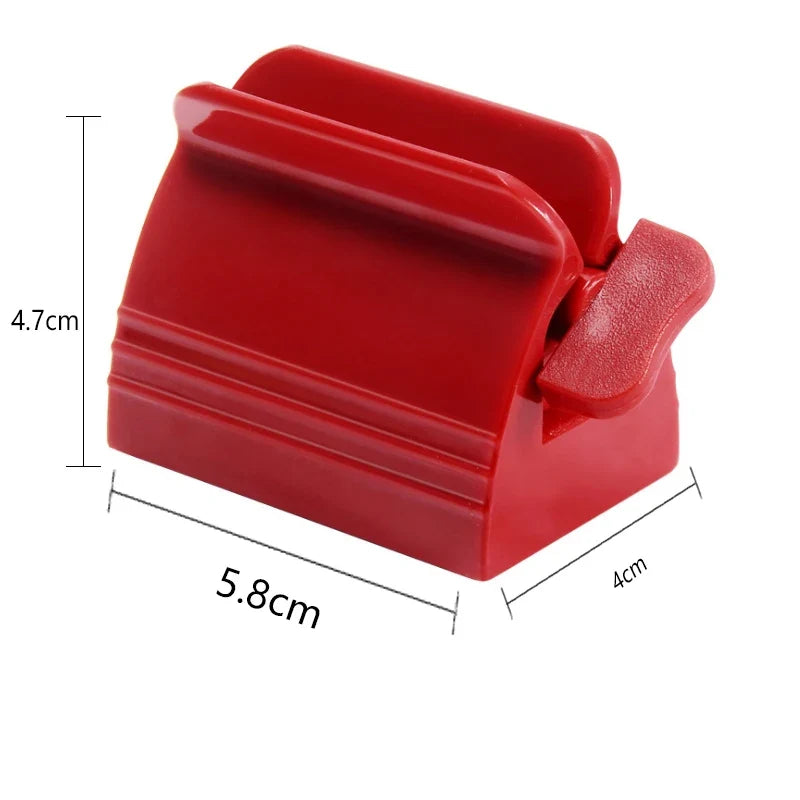 New Bathroom Accessories Toothpaste Squeezer Tooth Paste Dispenser Tube Squeezer Facial Cleanser Press Rolling Holder for Kids