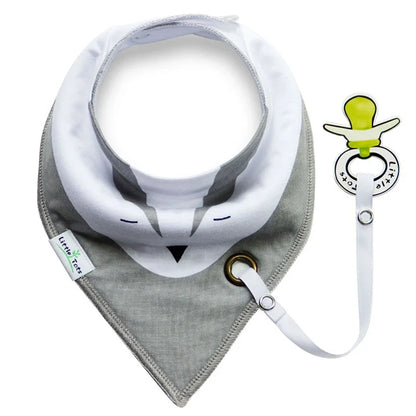 Saliva Towel Baberos Bebes Baby Bibs & Anti-drop Rope Super Absorbent Infant Cotton Bandana Dribble Bib Scarf Newborn Feeding