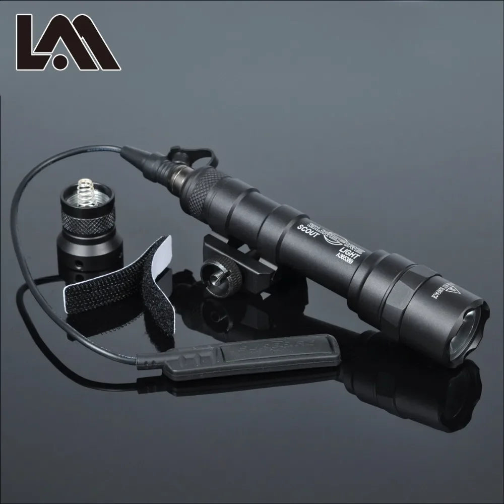 Tactical SF M600 M600B Weapon Gun light Lanterna Airsoft Rifle arma Flashlight Pistol Scout Light Torch  Hunting Pictinny Rail