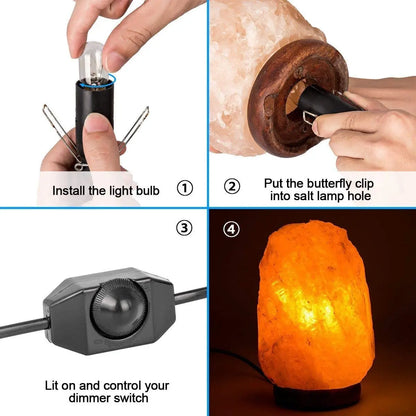 Lamp Cord with Dimmer Switch E14 Hanglamp Holder Light Bulbs Socket EU Plug 1.8m Power Cord Cable Lava Lamp Base