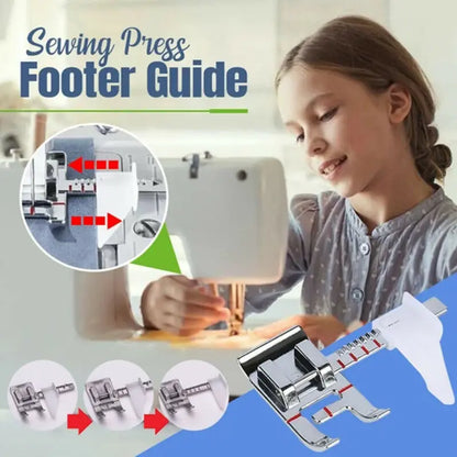 Sew Easy Presser Foot Sewing Accessory for Stitching Consistent Seam Sewing