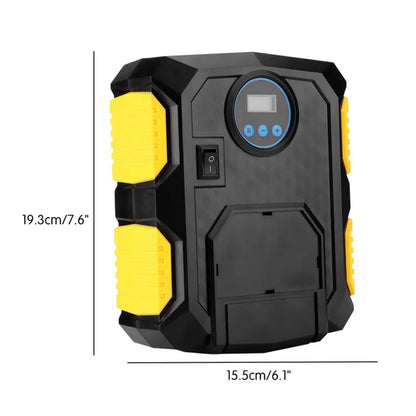 Digital Tire Inflator DC 12 Volt Car Portable Air Compressor Pump 150 PSI Car Air Compressor for Car Bicycles Motorcycles