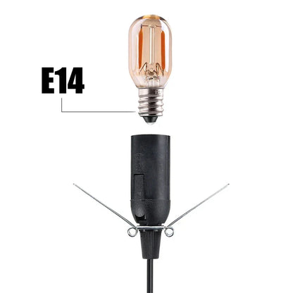 Lamp Cord with Dimmer Switch E14 Hanglamp Holder Light Bulbs Socket EU Plug 1.8m Power Cord Cable Lava Lamp Base