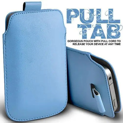 Leather Pouch Coque For iPhone 5 5S SE 5C Case Pocket Rope Holster Pull Tab Pouch Cover For iPhone SE 5 S E 5C Phone Bag Case