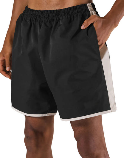 Polyester Fitness Shorts Men's Running Training Short-length Pants