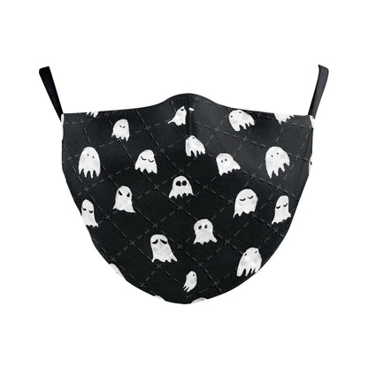 Digital Printing Halloween Skull Pumpkin Dustproof Mask
