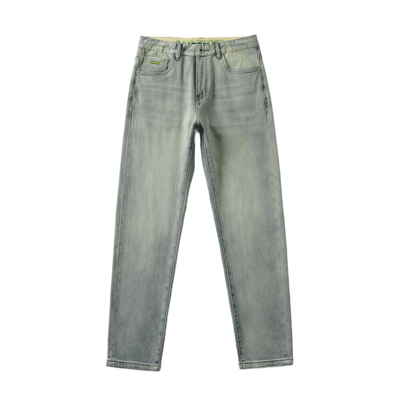 Casual Stretch Nostalgic Pencil Jeans Men