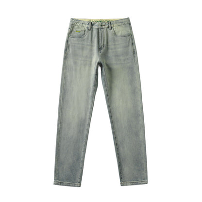 Casual Stretch Nostalgic Pencil Jeans Men