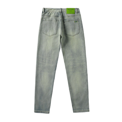 Casual Stretch Nostalgic Pencil Jeans Men