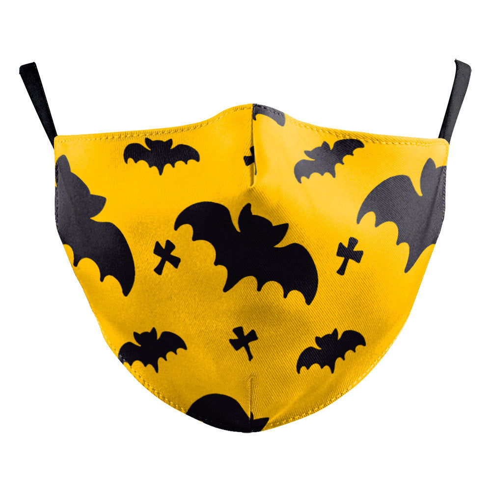 Digital Printing Halloween Skull Pumpkin Dustproof Mask
