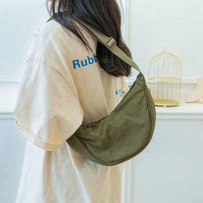 Casual Nylon Dumpling Bag
