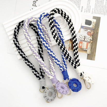 Simple Handmade Car Key Ring Lanyard