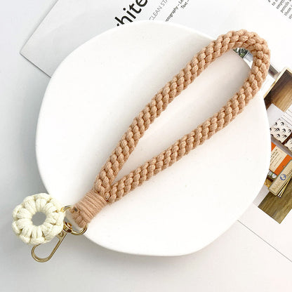 Simple Handmade Car Key Ring Lanyard