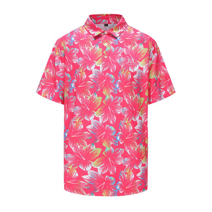 Summer Quick-Drying Breathable Sports Lapel Tee