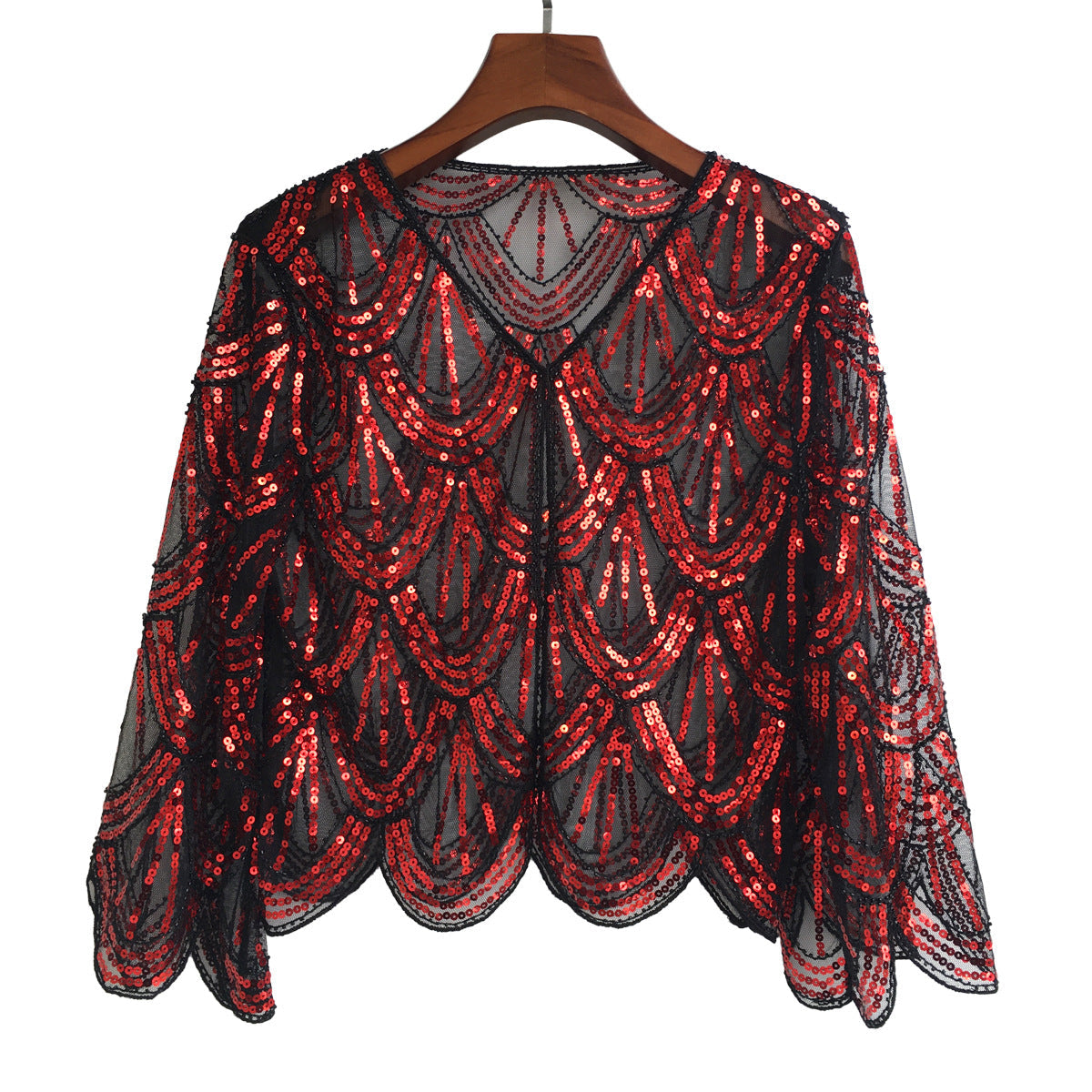 Women's Fashionable All-matching Party Banquet Sequined Coat