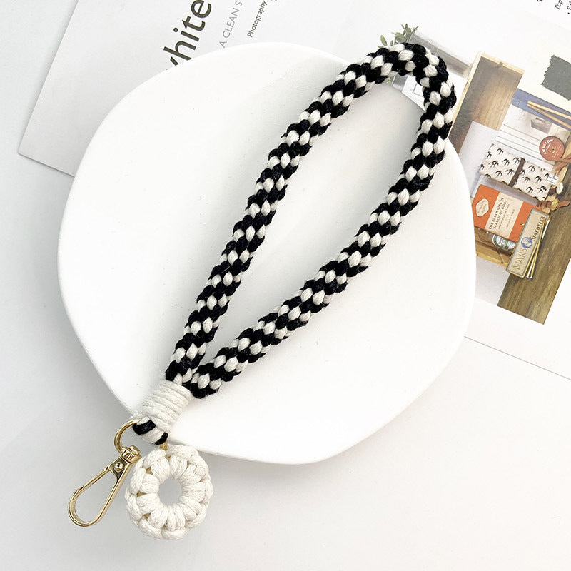 Simple Handmade Car Key Ring Lanyard