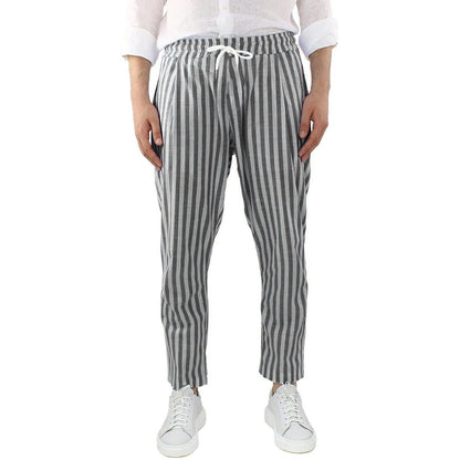 Fashion Loose Straight Linen Men's Pants