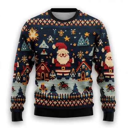Fashion Personalized Christmas Thick Needle Sweater