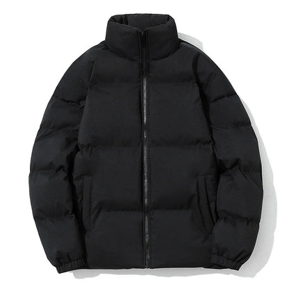 Men's Stand-up Collar Slim Fit Versatile Cotton Coat