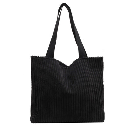 Japanese & Korean College Style Corduroy Bag