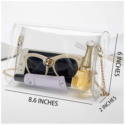 Women's Cute Transparent Sport Wallet Bag