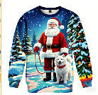 Polyester Spring And Autumn Round Neck Men's Sweater