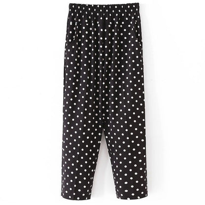 Mom's Summer Thin Cropped Pants