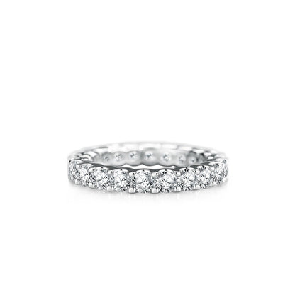 Zircon Full Diamond Sterling Silver Ring