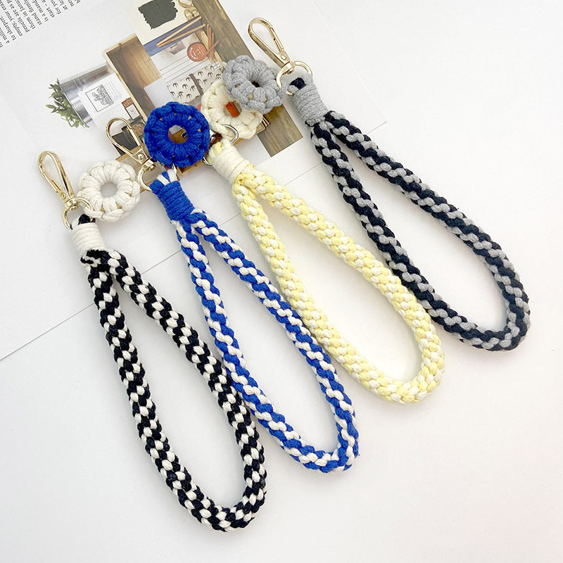 Simple Handmade Car Key Ring Lanyard