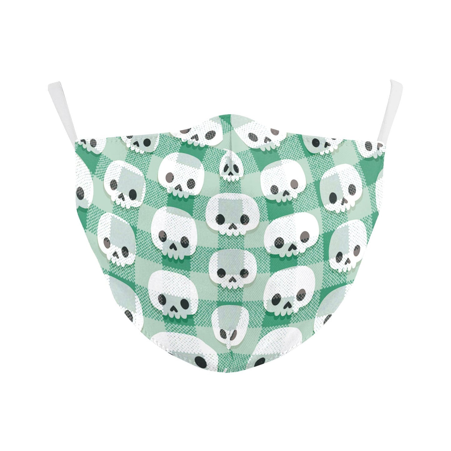 Digital Printing Halloween Skull Pumpkin Dustproof Mask