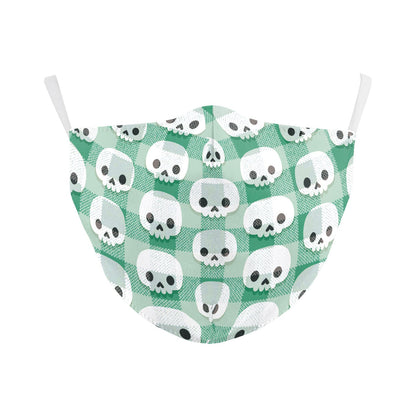 Digital Printing Halloween Skull Pumpkin Dustproof Mask