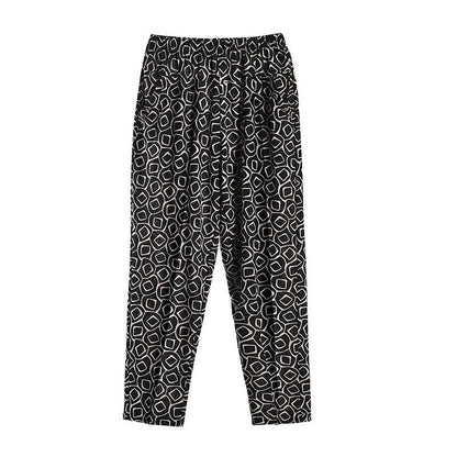 Mom's Summer Thin Cropped Pants