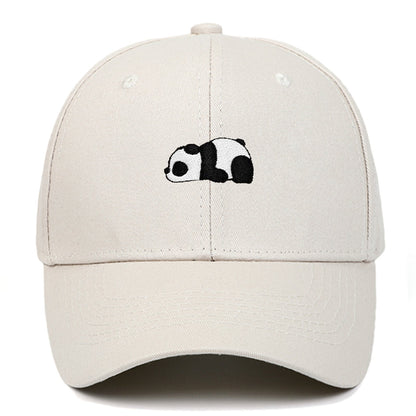 Panda Embroidered Baseball Cap Outdoor Sports