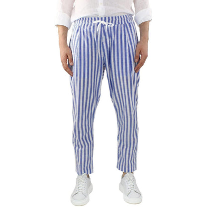 Fashion Loose Straight Linen Men's Pants