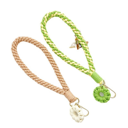 Simple Handmade Car Key Ring Lanyard