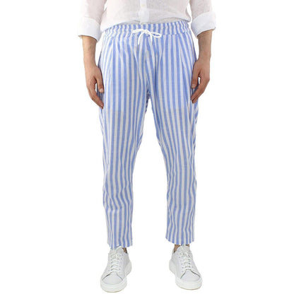Fashion Loose Straight Linen Men's Pants