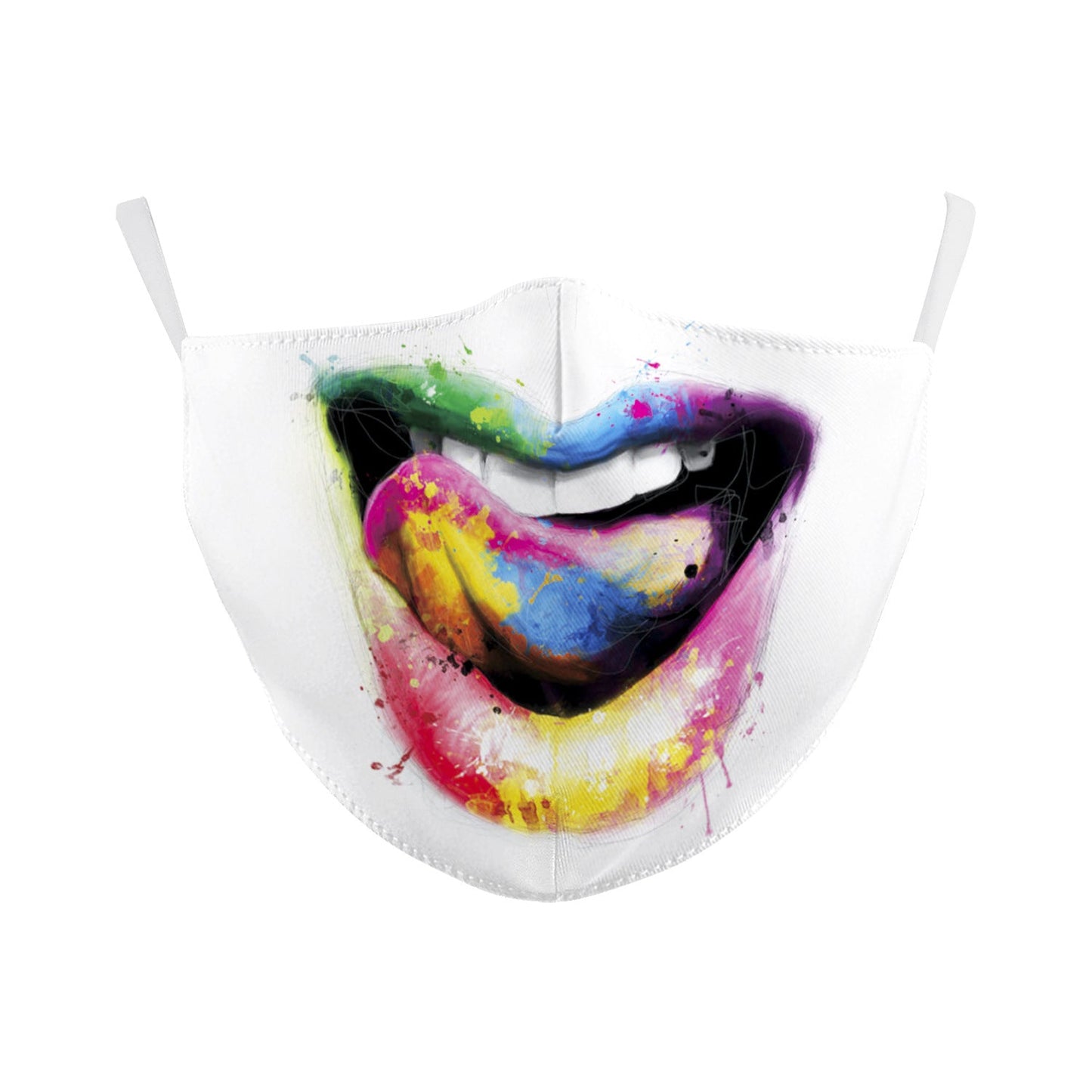 Digital Printing Halloween Skull Pumpkin Dustproof Mask