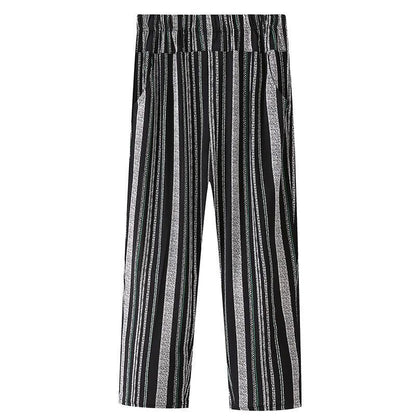 Mom's Summer Thin Cropped Pants