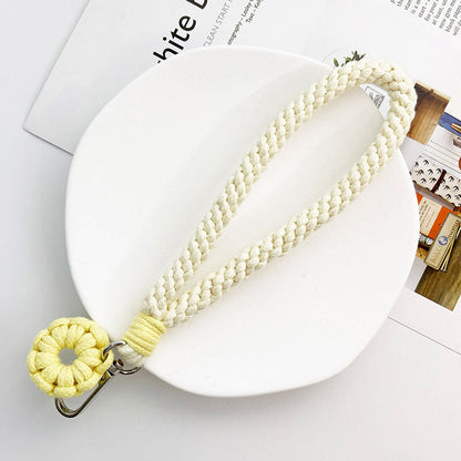 Simple Handmade Car Key Ring Lanyard