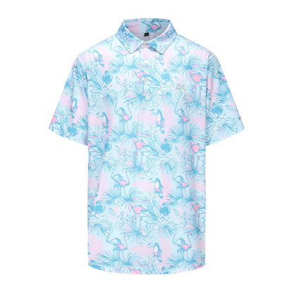 Summer Quick-Drying Breathable Sports Lapel Tee